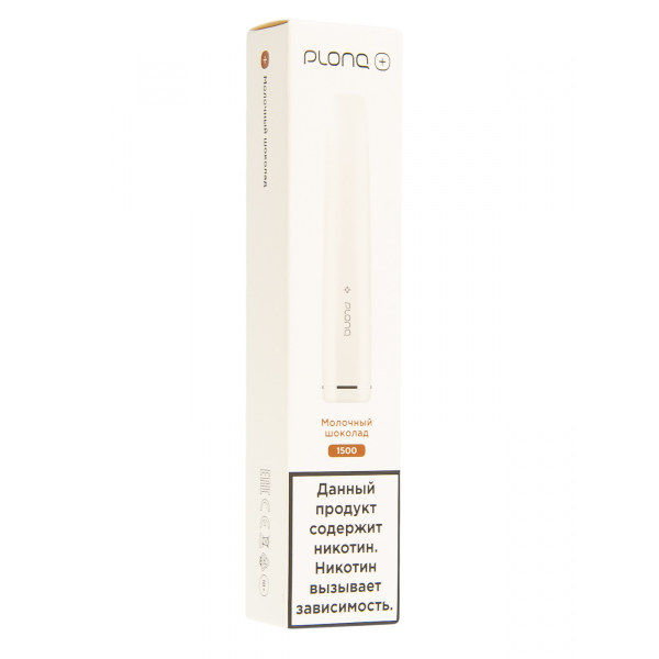 Plonq Plus Молочный Шоколад (1500 Затяжек) 20 Мг в Новом Уренгое