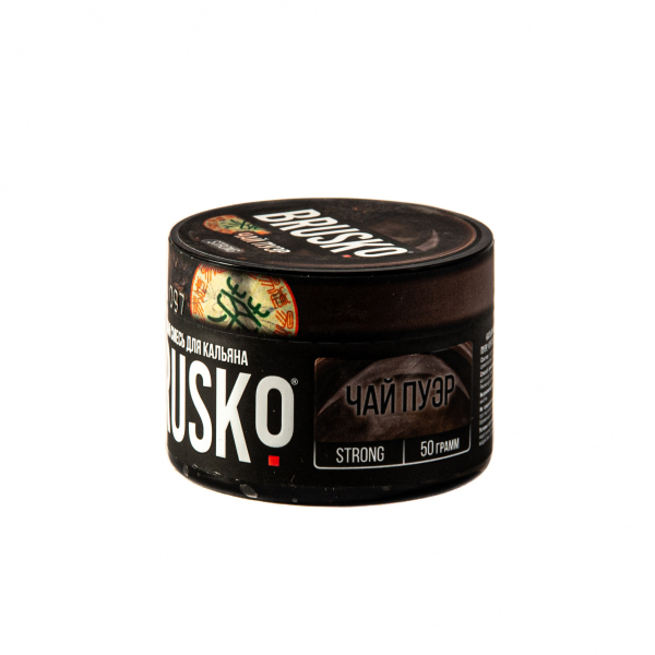 Смесь Brusko Strong Чай Пуэр  50 гр в Новом Уренгое