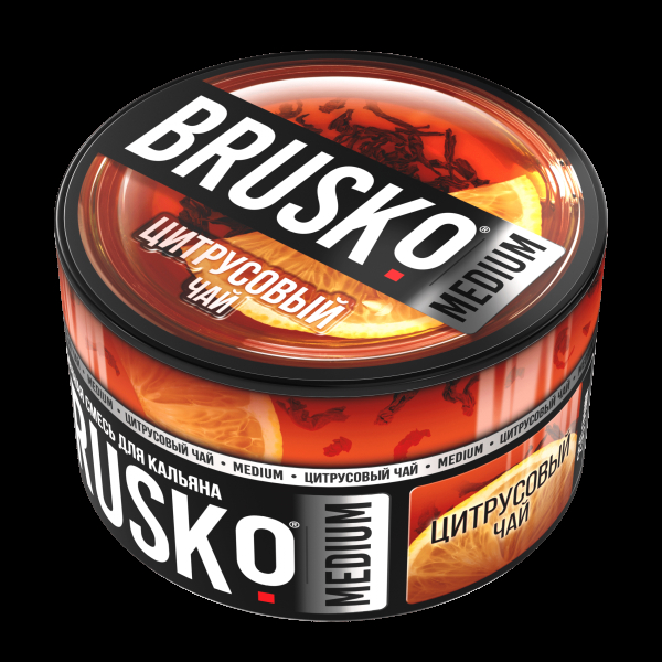 Смесь Brusko Medium Цитрусовый Чай  250 гр в Новом Уренгое