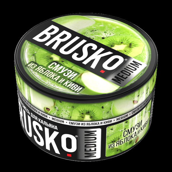 Смесь Brusko Medium Смузи Из Яблока И Киви  250 гр в Новом Уренгое