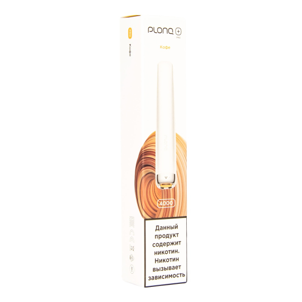 Plonq Plus Pro Кофе (4000 Затяжек) 20 Мг в Новом Уренгое