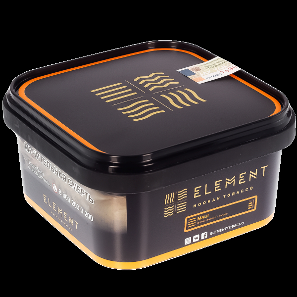 Табак Element Земля Maui  200 грамм в Новом Уренгое