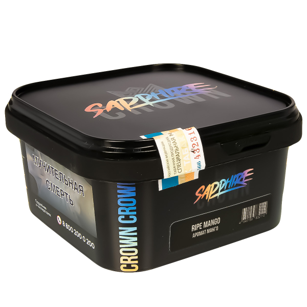 Табак Sapphire Crown Ripe Mango  200 грамм в Новом Уренгое
