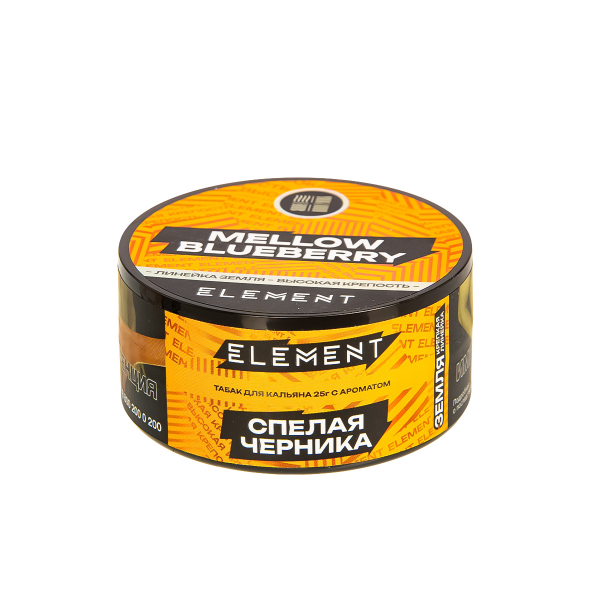 Табак Element Земля Mellow Blueberry New  25 грамм в Новом Уренгое