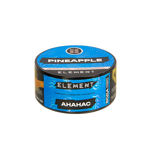 Табак Element Вода Pineapple New  25 грамм в Новом Уренгое