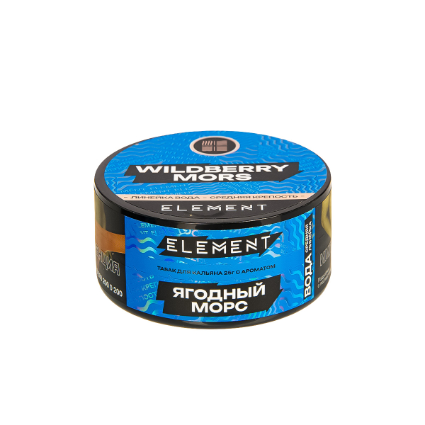 Табак Element Вода Wildberry Mors New  25 грамм в Новом Уренгое