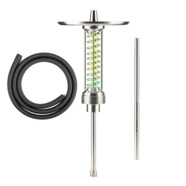 Кальян Bsp Hookah Cybertank Yellow Green Chrome в Новом Уренгое