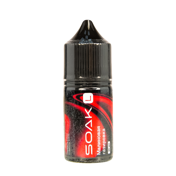 Жидкость Soak L30 Raspberry Soda 30 Мл 2 Мг в Новом Уренгое