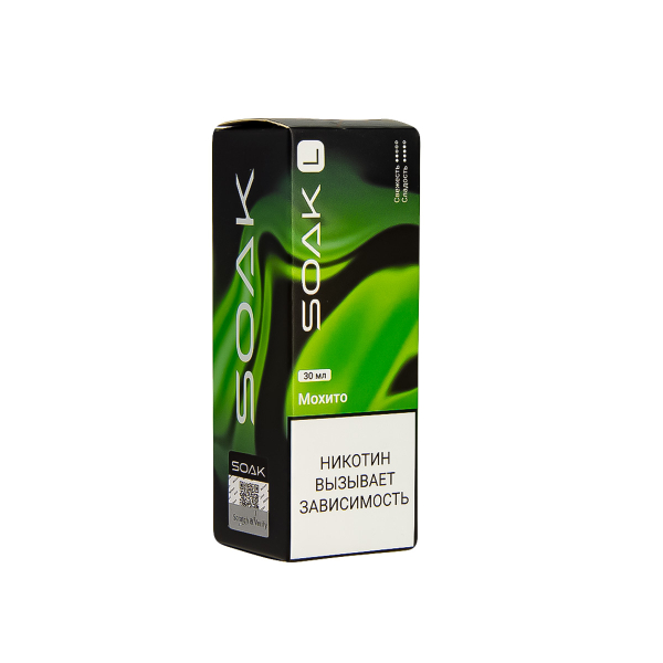 Жидкость Soak L30 Mojito Blanco 30 Мл 2 Мг в Новом Уренгое
