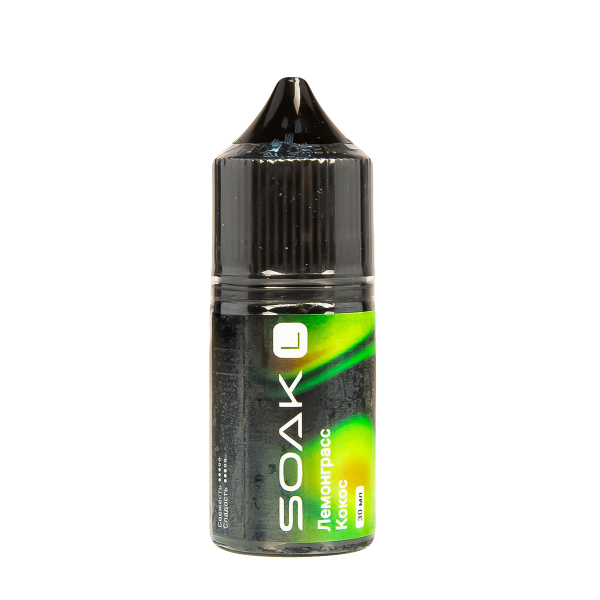 Жидкость Soak L30 Lemongrass Coconut 30 Мл 2 Мг в Новом Уренгое