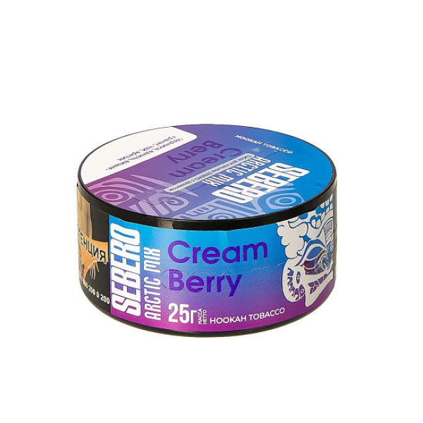 Табак Sebero Arctic Mix Cream Berry  25 грамм в Новом Уренгое