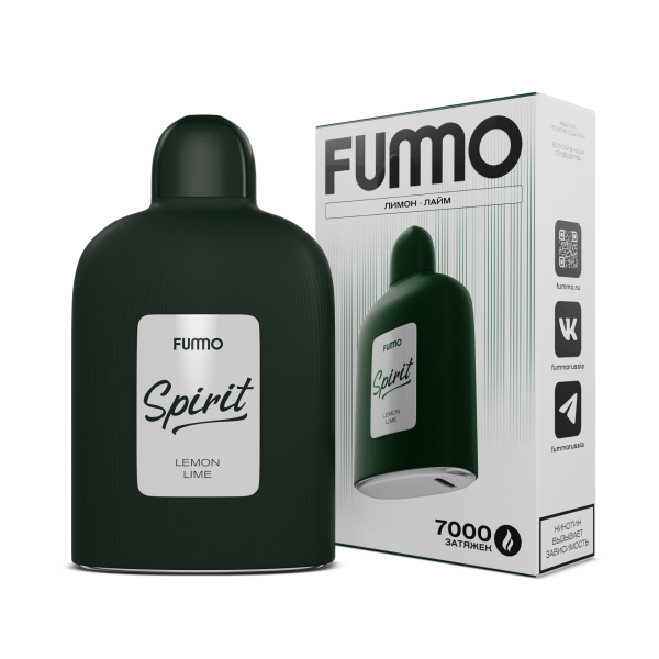 Электронка Fummo Spirit Лимон Лайм  в Новом Уренгое