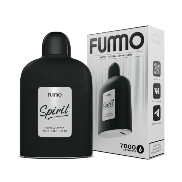 Электронка Fummo Spirit Киви Гуава Маракуйя  в Новом Уренгое