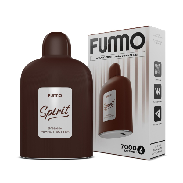 Электронка Fummo Spirit Арахисовая Паста С Бананом  в Новом Уренгое