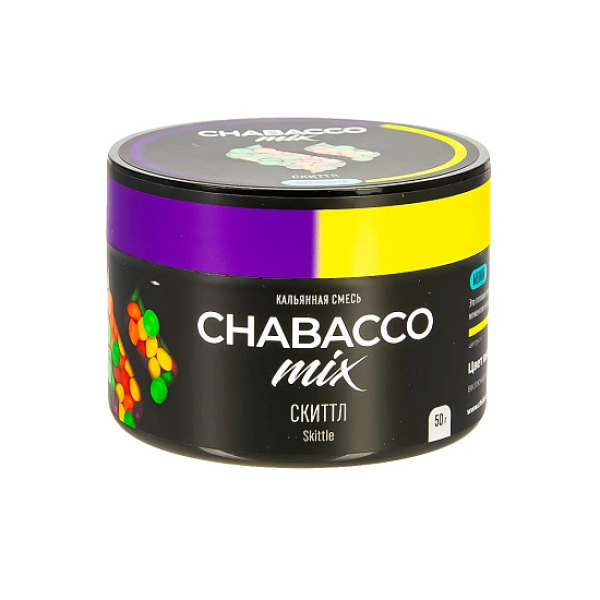 Смесь Chabacco Mix Skittle   Medium 50 гр в Новом Уренгое
