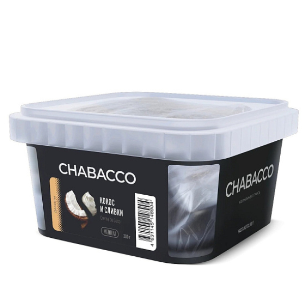 Смесь Chabacco Mix Creme De Coco   Medium 200 гр в Новом Уренгое