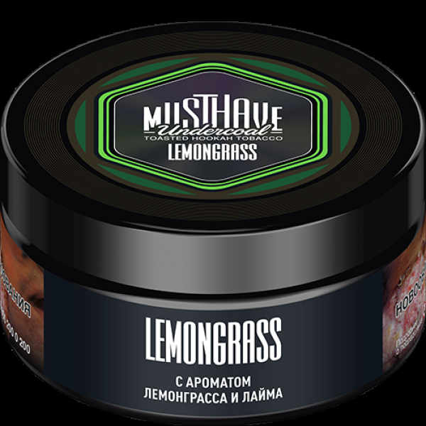 Табак Must Have Lemongrass  125 грамм в Новом Уренгое