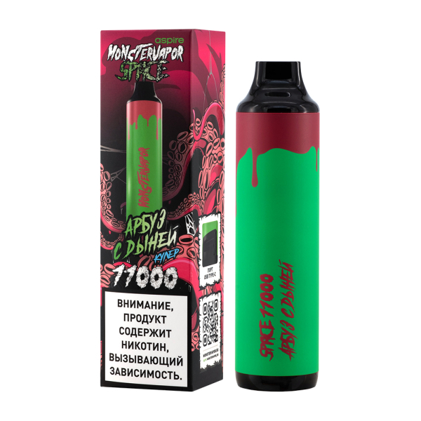 Электронка Monstervapor Space Арбуз И Дыня (11000 Затяжек) в Новом Уренгое