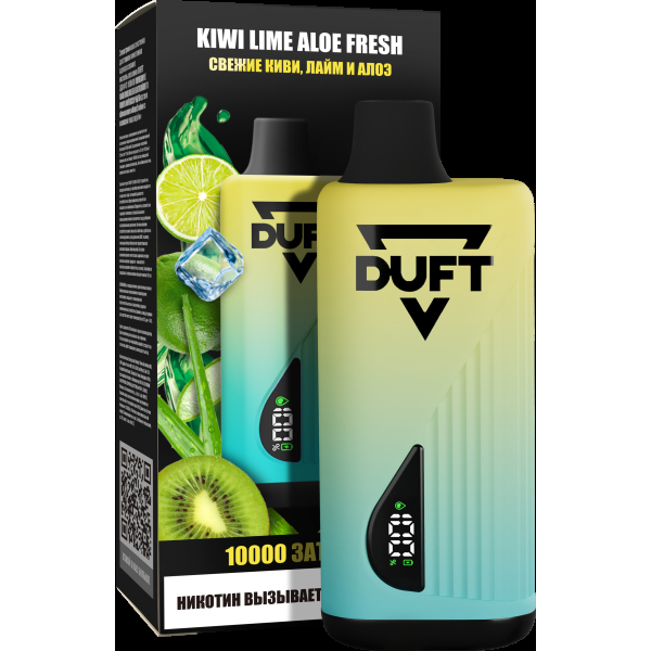 Электронка Duft Kiwi Lime Aloe Fresh (10000 Затяжек) в Новом Уренгое