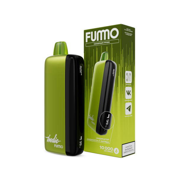 Электронка Fummo Indic Сахарная Груша (10 000 Затяжек) в Новом Уренгое