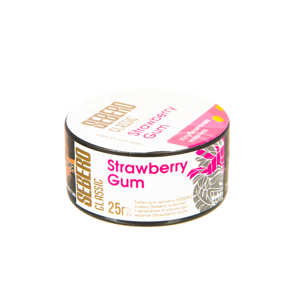 Табак Sebero Strawberry Gum  25 грамм в Новом Уренгое