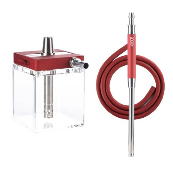 Кальян Hoob Subatom Wine Red Stainless Steel в Новом Уренгое