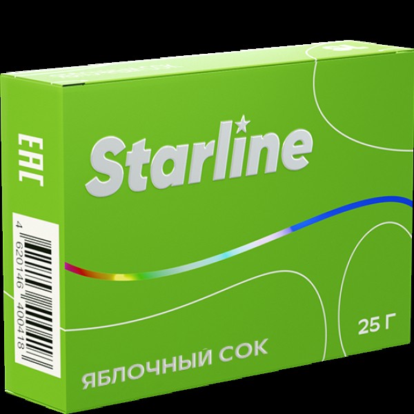 Табак Starline Яблочный Сок  25 грамм в Новом Уренгое