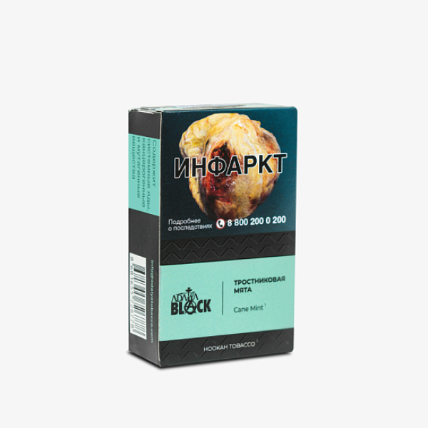 Табак Adalya Black Cane Mint (Тростниковая Мята)  Aтп 20 грамм в Новом Уренгое