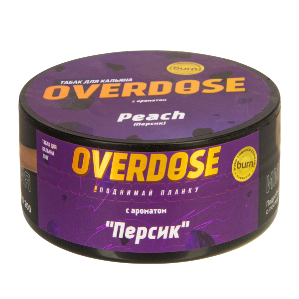 Табак Overdose Peach  100 грамм в Новом Уренгое