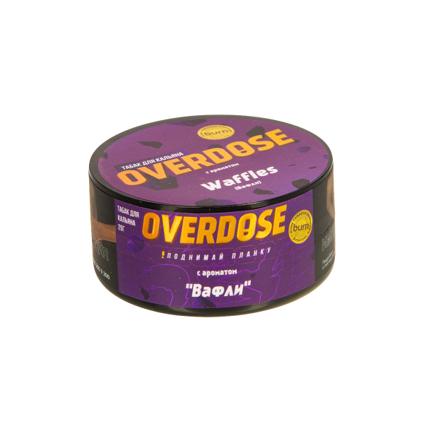 Табак Overdose Waffles  25 грамм в Новом Уренгое