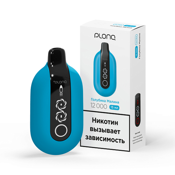 Электронка Plonq Ultra 12000 Голубика Малина в Новом Уренгое