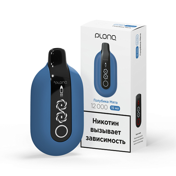 Электронка Plonq Ultra 12000 Голубика Мята в Новом Уренгое