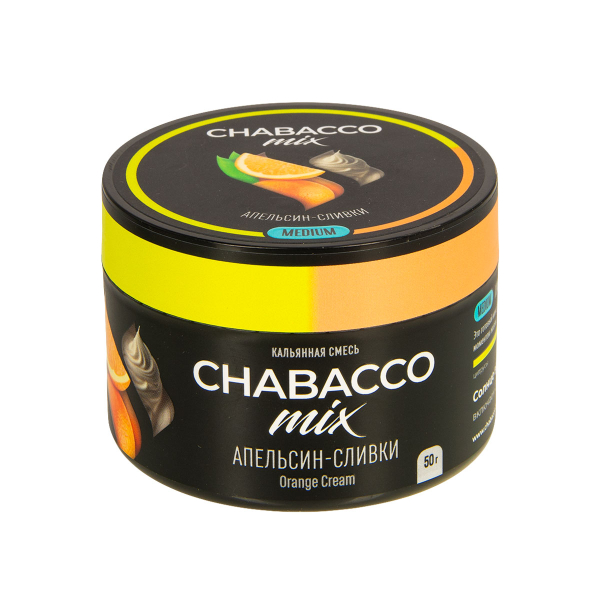 Смесь Chabacco Mix Medium Orange Cream  50 гр в Новом Уренгое