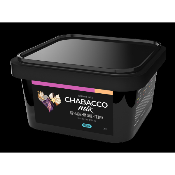 Смесь Chabacco Mix Medium Creamy Energy Drink  200 гр в Новом Уренгое