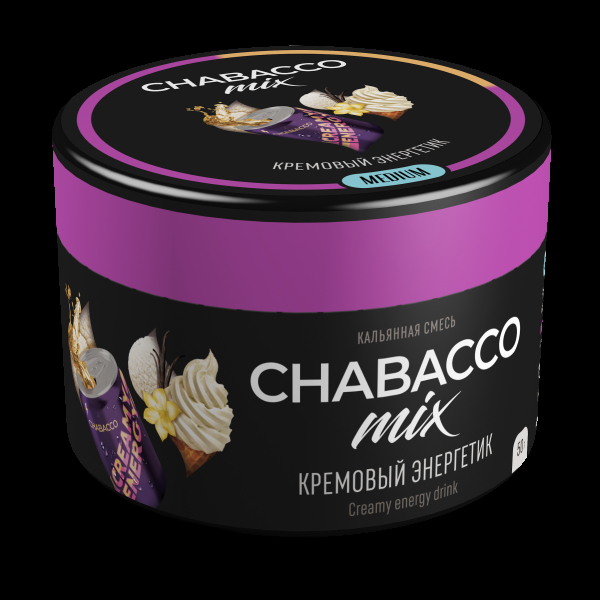 Смесь Chabacco Mix Medium Creamy Energy Drink  50 гр в Новом Уренгое