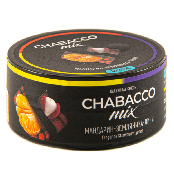 Смесь Chabacco Mix Medium Tangerine Strawberry Lychee  25 гр в Новом Уренгое