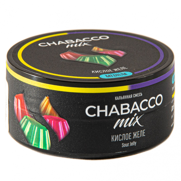 Смесь Chabacco Mix Medium Sour Jelly  25 гр в Новом Уренгое