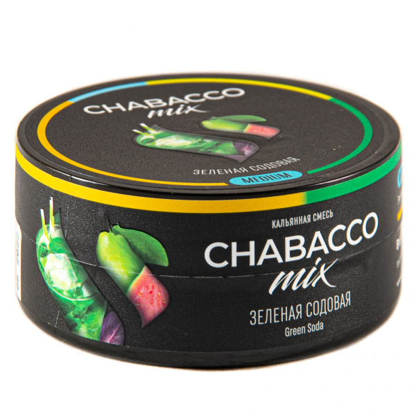 Смесь Chabacco Mix Medium Green Soda  25 гр в Новом Уренгое