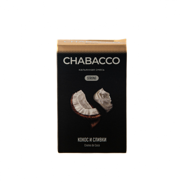 Смесь Chabacco Mix Strong Crème De Coco  50 гр в Новом Уренгое