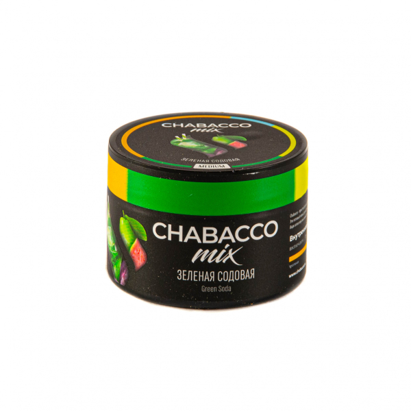 Смесь Chabacco Mix Medium Green Soda  50 гр в Новом Уренгое