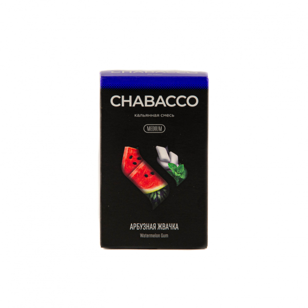 Смесь Chabacco Mix Medium Watermelon Gum  50 гр в Новом Уренгое