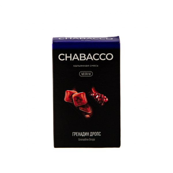 Смесь Chabacco Mix Medium Grenadine Drops  50 гр в Новом Уренгое