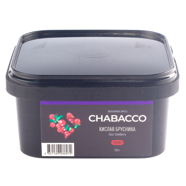 Смесь Chabacco Strong Sour Cowberry  200 гр в Новом Уренгое