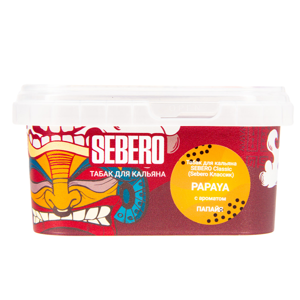 Табак Sebero Papaya  200 грамм в Новом Уренгое