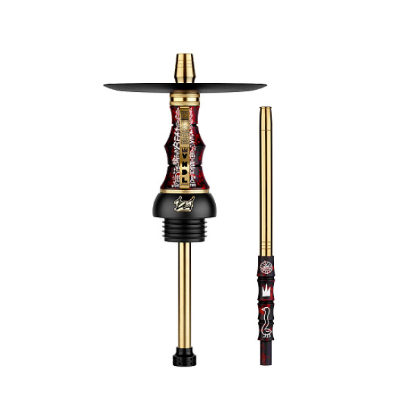 Кальян Alpha Hookah Beat Vndl Red Тонированная Колба  в Новом Уренгое