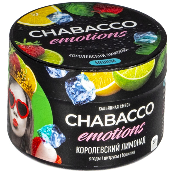 Смесь Chabacco Mix Medium Royal Lemonade  50 гр в Новом Уренгое
