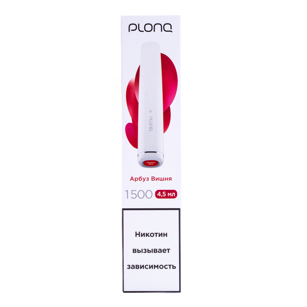 Электронка Plonq Plus Арбуз Вишня (1500 Затяжек) 20 Мг в Новом Уренгое