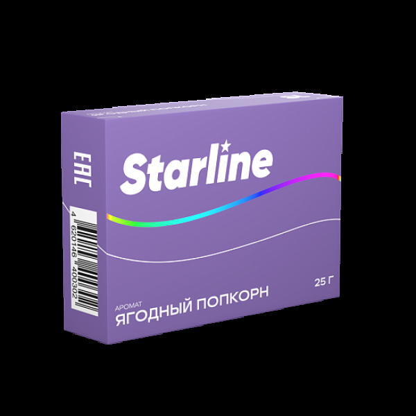 Табак Starline Ягодный Попкорн  25 грамм в Новом Уренгое
