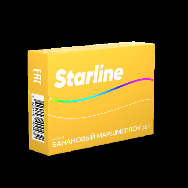 Табак Starline Банановый Маршмеллоу  25 грамм в Новом Уренгое