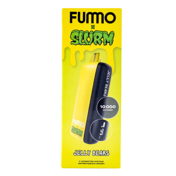 Электронка Fummo Indic Slurm Кислые Мармеладные Мишки (10 000 Затяжек) в Новом Уренгое
